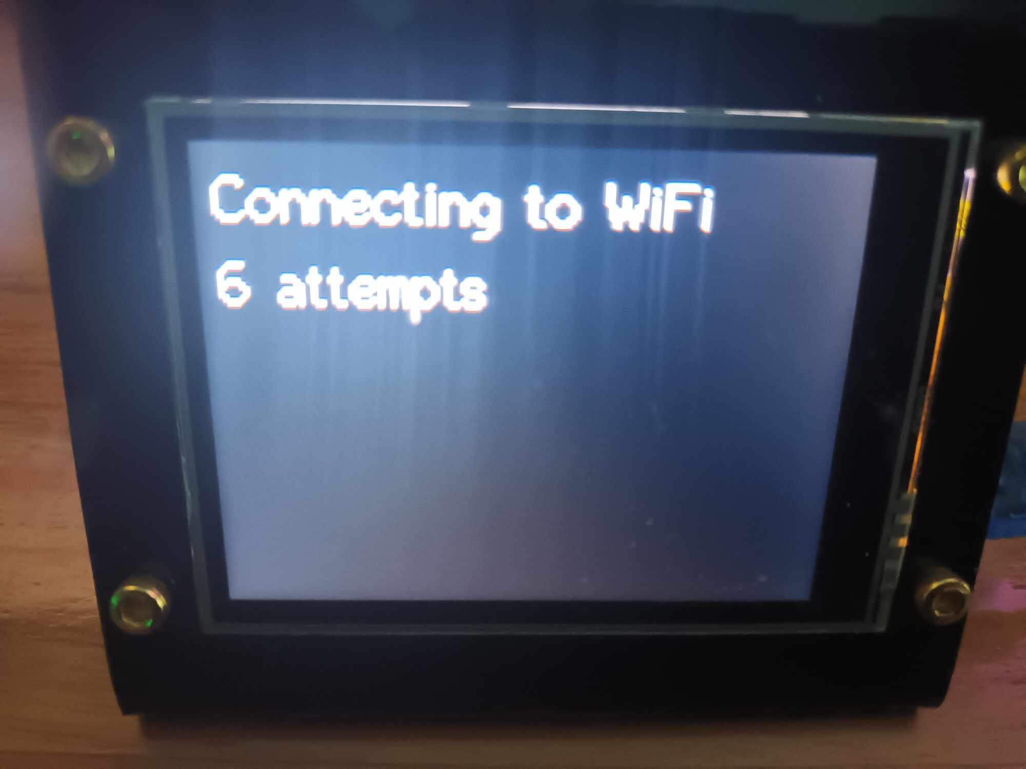 1.1 เปิดเครื่องและรอสัญญาณ