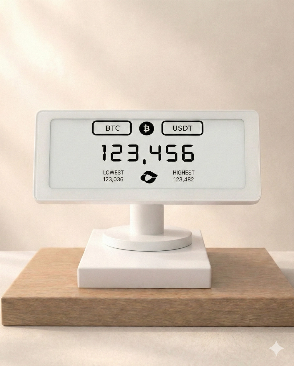 CryptoClock ePaper