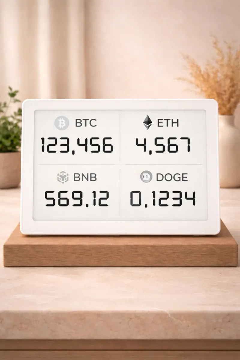 CryptoClock ePaper